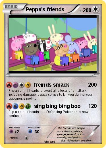 Pokemon Peppa's friends