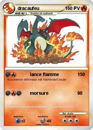 Pokemon dracaufeu