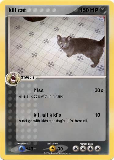 Pokemon kill cat