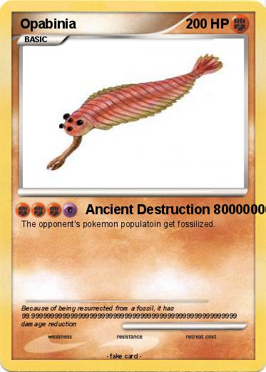 Pokemon Opabinia