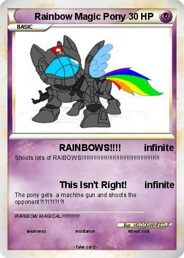 Pokemon Rainbow Magic Pony