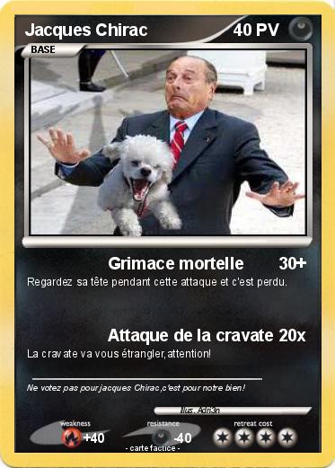 Pokemon Jacques Chirac
