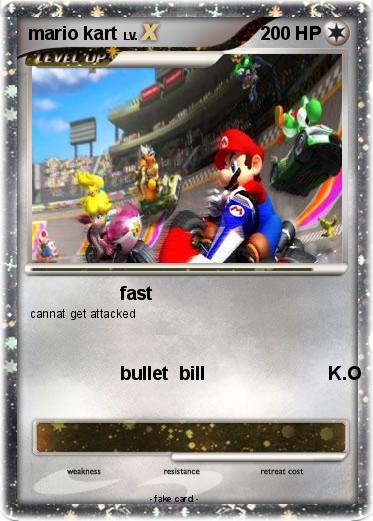 Pokemon mario kart