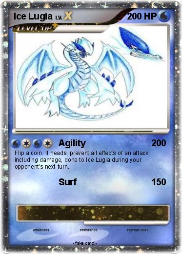Pokemon Ice Lugia