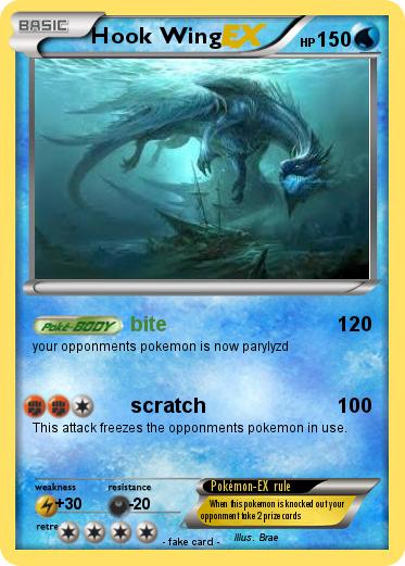 Pokemon Hook Wing