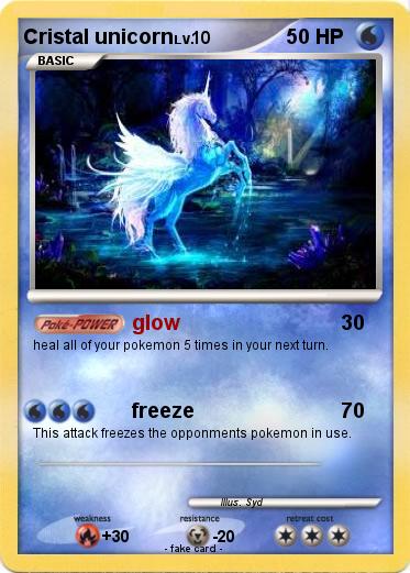 Pokemon Cristal unicorn