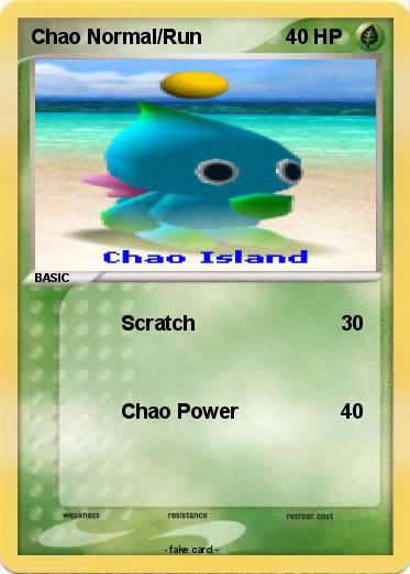 Pokemon Chao Normal/Run