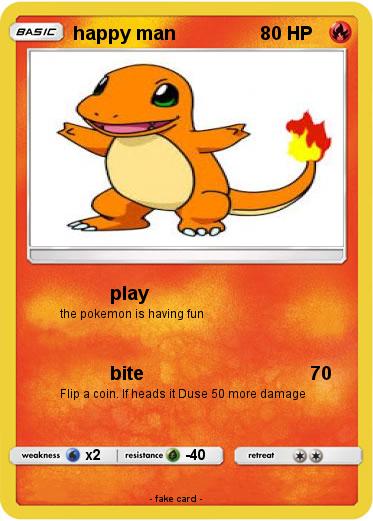 Pokemon happy man