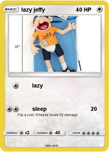 Pokemon lazy jeffy