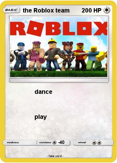Pokemon the Roblox team