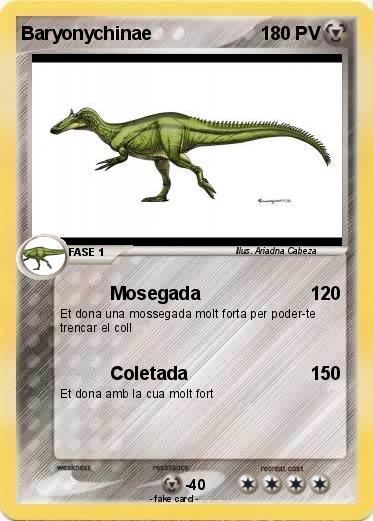 Pokemon Baryonychinae