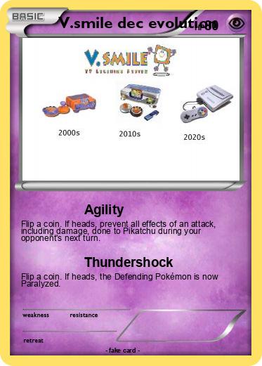 Pokemon V.smile dec evolution