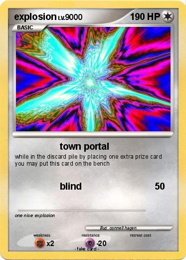 Pokemon explosion