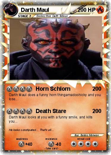 Pokemon Darth Maul
