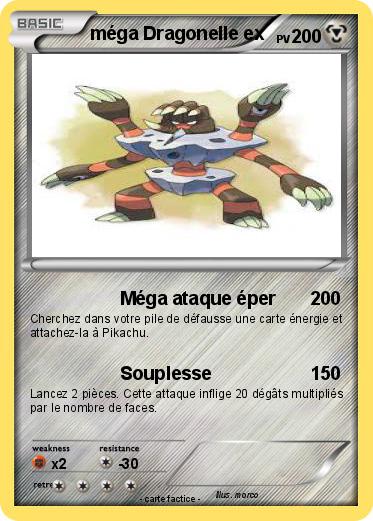 Pokemon méga Dragonelle ex