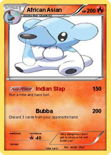 Pokemon African Asian