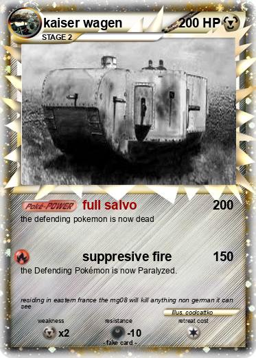 Pokemon kaiser wagen