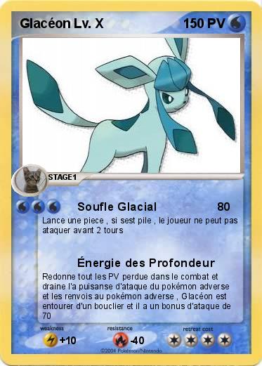 Pokemon Glacéon Lv. X