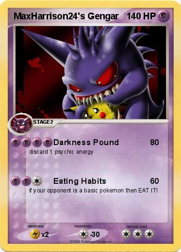 Pokemon MaxHarrison24's Gengar