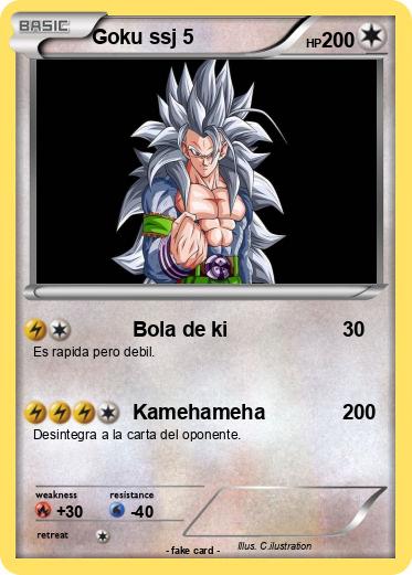 Pokemon Goku ssj 5