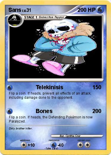 Pokemon Sans