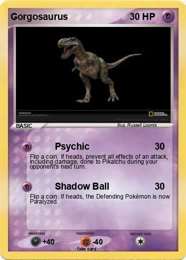Pokemon Gorgosaurus
