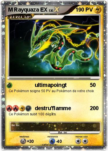 Pokemon M Rayquaza EX
