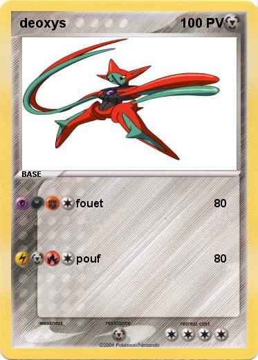 Pokemon deoxys
