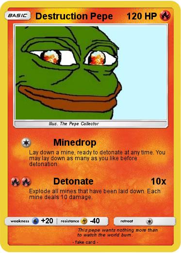Pokemon Destruction Pepe