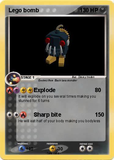 Pokemon Lego bomb