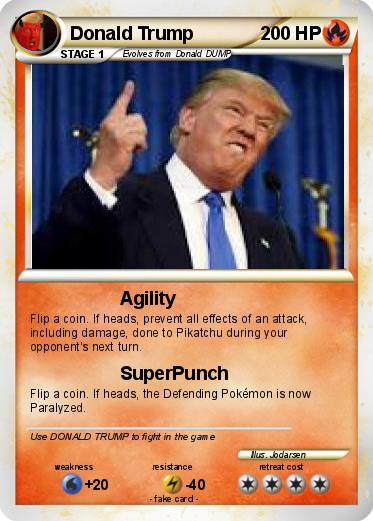 Pokemon Donald Trump