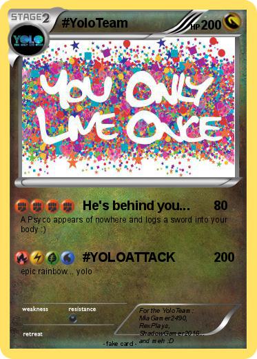 Pokemon #YoloTeam