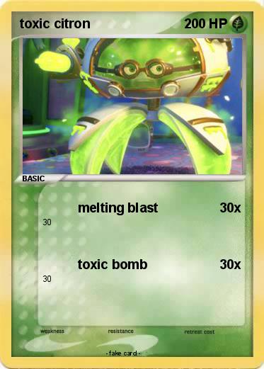 Pokemon toxic citron