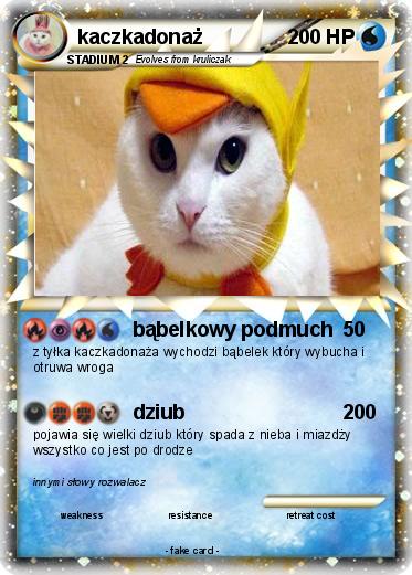 Pokemon kaczkadonaż