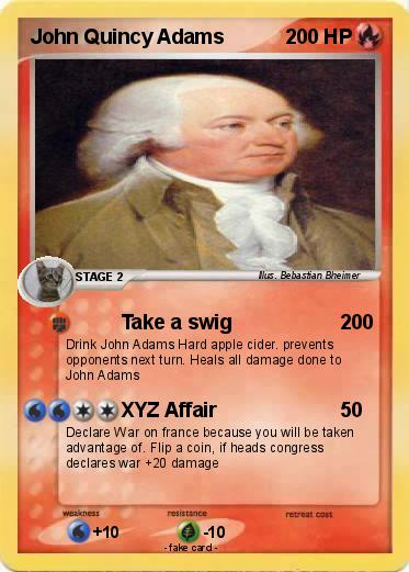 Pokemon John Quincy Adams