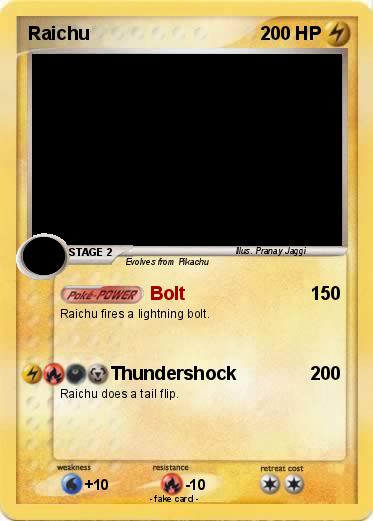 Pokemon Raichu