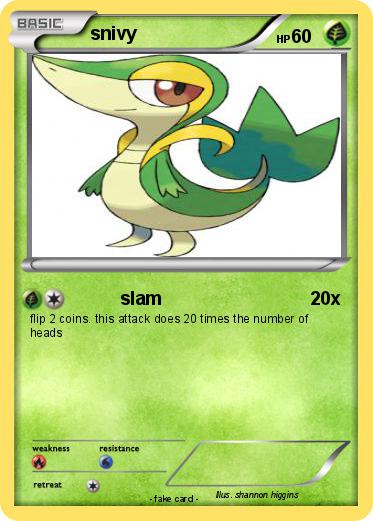 Pokemon snivy