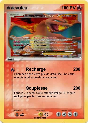 Pokemon dracaufeu