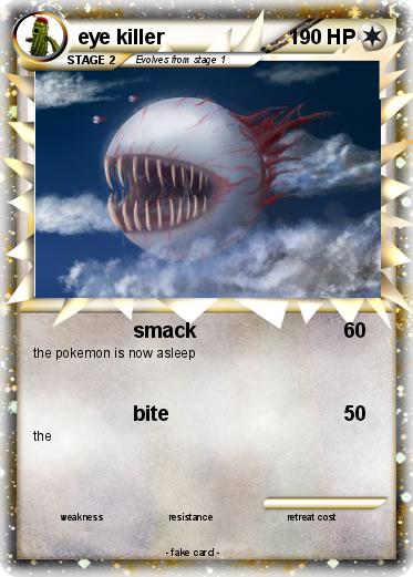 Pokemon eye killer
