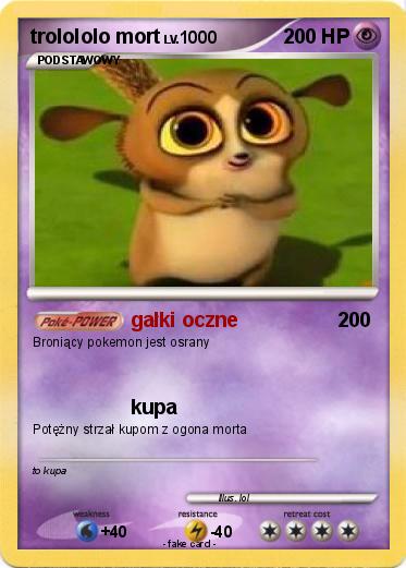 Pokemon trolololo mort