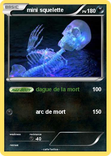 Pokemon mini squelette