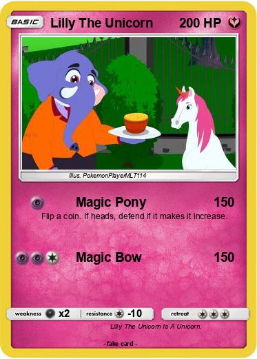 Pokemon Lilly The Unicorn
