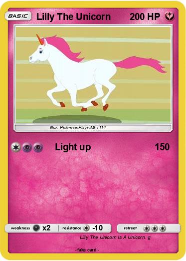 Pokemon Lilly The Unicorn