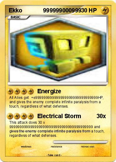Pokemon Ekko             999999000999