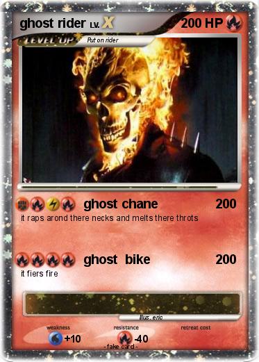 Pokemon ghost rider