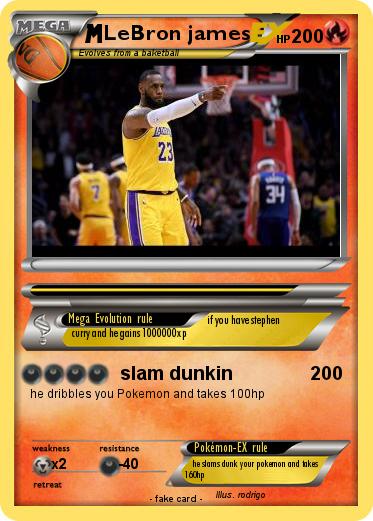 Pokemon LeBron james