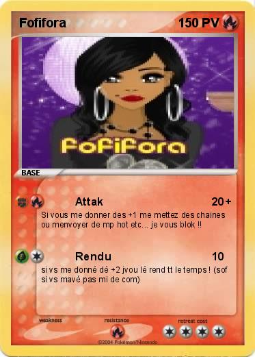 Pokemon Fofifora