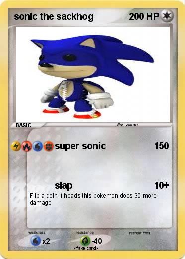 Pokemon sonic the sackhog