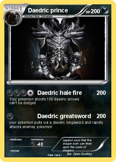 Pokemon Daedric prince