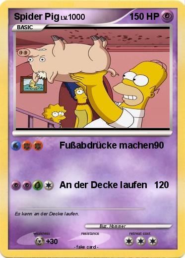 Pokemon Spider Pig